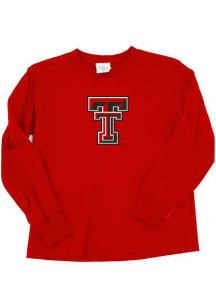 Texas Tech Red Raiders Toddler Red Mascot Long Sleeve T-Shirt