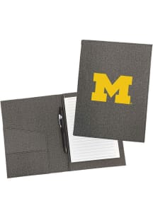 Black Michigan Wolverines 9.5 x 7 Notepad