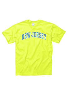 New Jersey Yellow Neon Arch Short Sleeve T Shirt