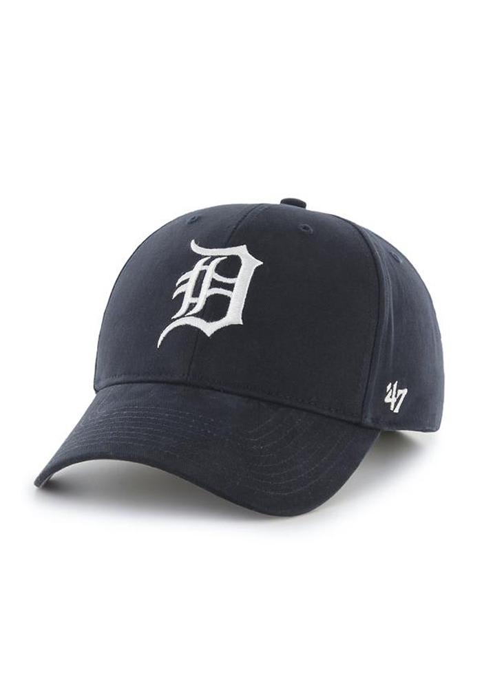 47 Youth Detroit Tigers Basic Navy Adjustable Hat