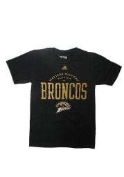 Adidas Western Michigan Broncos Black Classic School Short Sleeve T Shirt