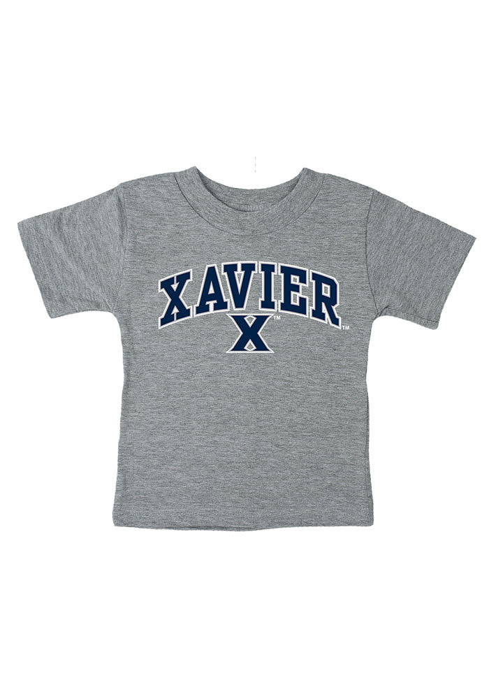 Xavier Musketeers Infant Arch Short Sleeve T-Shirt Grey