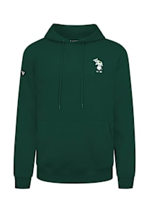 Levelwear Oakland Athletics Mens Green Podium Core Long Sleeve Hoodie