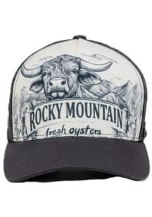 Colorado Rocky Mountain Oysters Side Flag X08 Adjustable Hat - Black