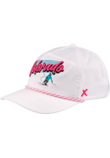 Colorado Ski Script X15 Accord Rope Adjustable Hat - White
