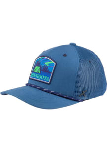 Minnesota Tent Patch Rope X08 Adjustable Hat - Navy Blue
