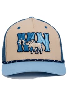 Minnesota 3T MN Moose Rope X08 Play Trucker Adjustable Hat - Blue