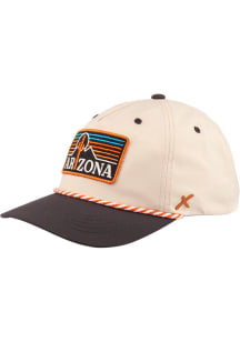 Arizona 2T Sunrise Patch X15 Accord Rope Adjustable Hat - Tan
