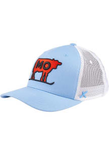 Missouri Ski MO 2T X08 Trucker Adjustable Hat - Light Blue