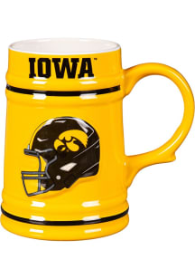 Black Iowa Hawkeyes 24oz Ceramic Stein