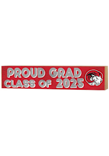 KH Sports Fan Winston-Salem State University Class of 2025 graduation graphic Sign - Red