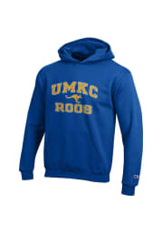 UMKC Roos Kids Blue Logo Long Sleeve Hoodie