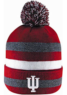 LogoFit Indiana Hoosiers Dark Grey Primetime Mens Knit Hat