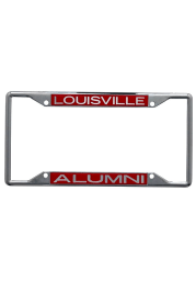 Louisville Cardinals Chrome Alumni License Frame