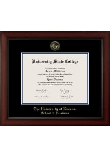 Kansas Jayhawks Paxton Diploma Frame - Brown