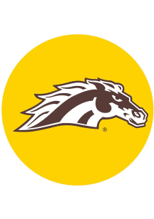 Brown Western Michigan Broncos 3&quot; Main Mark Button