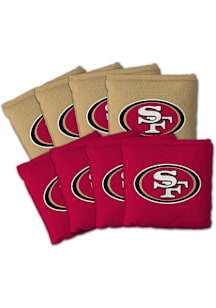 San Francisco 49ers 8pk Corn Hole Bags