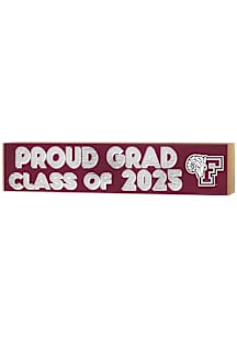 KH Sports Fan Fordham Rams 3x13 Block Sign Class of 2025 Sign - Maroon