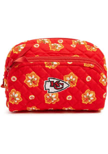 Kansas City Chiefs Red Medium Cosmetic Luggage