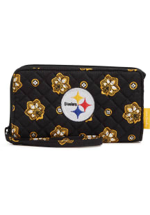 Pittsburgh Steelers Front Zip Wristlet Womens Wallets