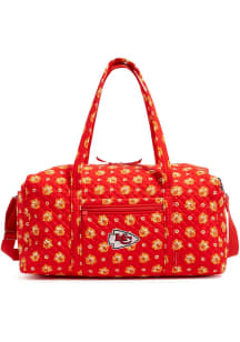 Kansas City Chiefs Red Large Travel Duffel Luggage