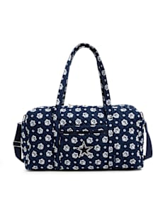 Dallas Cowboys Navy Blue Large Travel Duffel Luggage