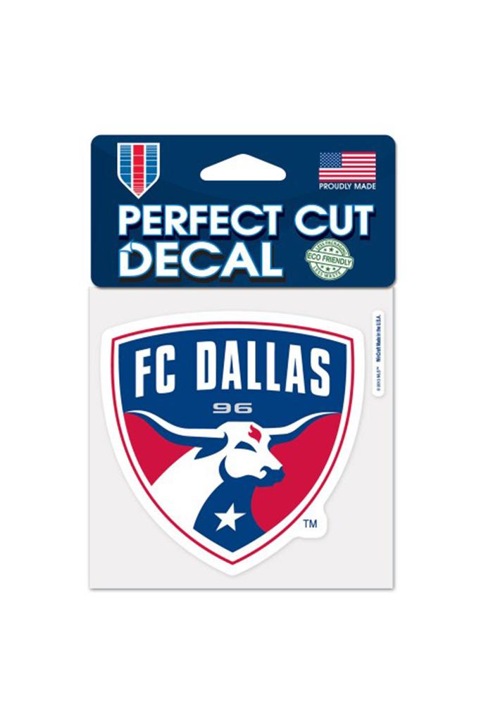 FC Dallas 4x4 Perfect Cut Auto Decal - Red