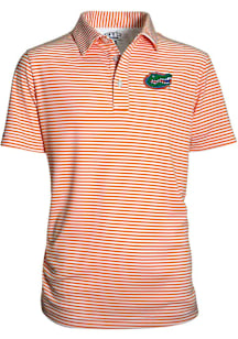 Florida Gators Youth Orange Carson Short Sleeve Polo Shirt