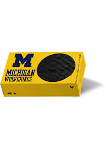 Michigan Wolverines Xbox S Vinyl Wrap Computer Accessory
