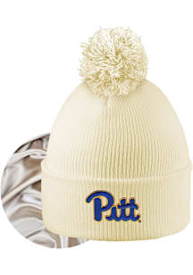 LogoFit Pitt Panthers White Monroe Womens Knit Hat
