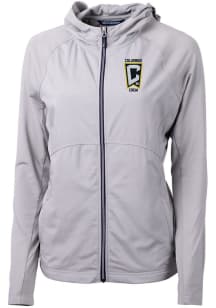Cutter and Buck Columbus Crew Womens Grey Adapt Eco Light Weight Jacket