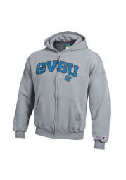 Grand Valley State Lakers Youth Grey Arch Long Sleeve Full Zip Jacket