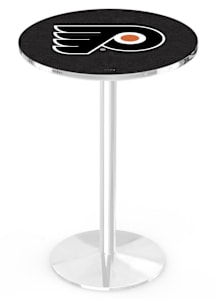 Philadelphia Flyers Chrome Round Base Pub Table
