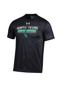 Under Armour North Texas Mean Green Black Lines Short Sleeve T Shirt