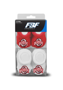Ohio State Buckeyes 2pk Knit Baby Bootie Boxed Set