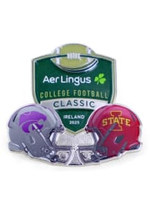 Green K-State Wildcats Souvenir Aer Lingus College Football Classic Pin