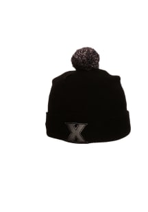 Zephyr Xavier Musketeers Black Pom Mens Knit Hat