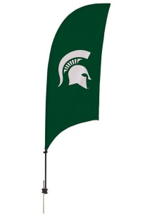 Michigan State Spartans 7.5 Foot Spike Base Tall Team Flag