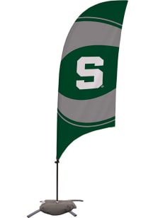 Michigan State Spartans 7.5 Foot Cross Base Tall Team Flag