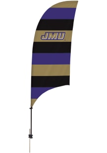 James Madison Dukes 7.5 Foot Spike Base Tall Team Flag