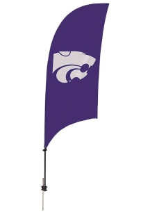 K-State Wildcats 7.5 Foot Spike Base Tall Team Flag