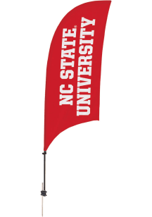 NC State Wolfpack 7.5 Foot Spike Base Tall Team Flag