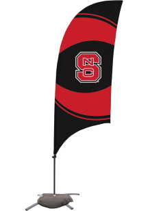 NC State Wolfpack 7.5 Foot Cross Base Tall Team Flag