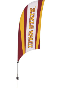 Iowa State Cyclones 7.5 Foot Spike Base Tall Team Flag