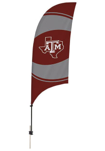 Texas A&amp;M Aggies 7.5 Foot Spike Base Tall Team Flag