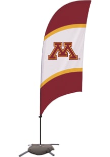 Maroon Minnesota Golden Gophers 7.5 Foot Cross Base Tall Team Flag