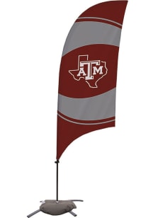 Texas A&amp;M Aggies 7.5 Foot Cross Base Tall Team Flag