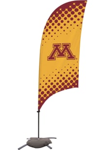 Minnesota Golden Gophers 7.5 Foot Cross Base Tall Team Flag