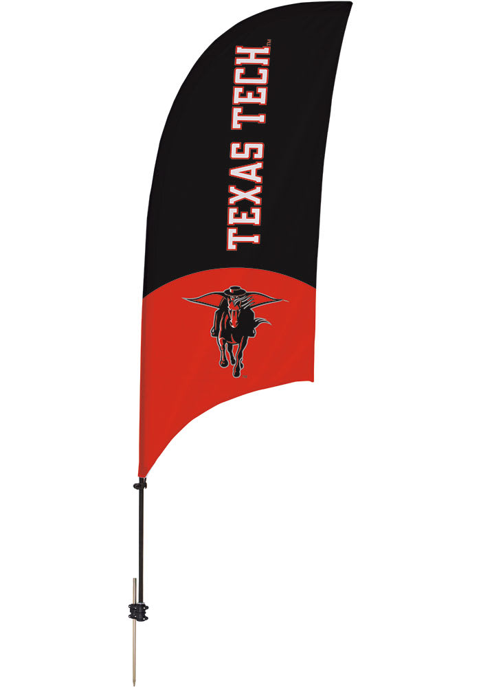 Texas Tech Red Raiders 7.5 Foot Spike Base Tall Team Flag
