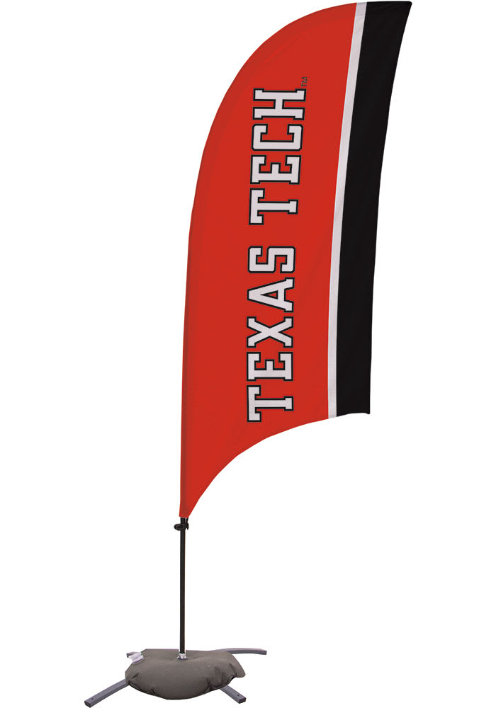 Texas Tech Red Raiders 7.5 Foot Cross Base Tall Team Flag